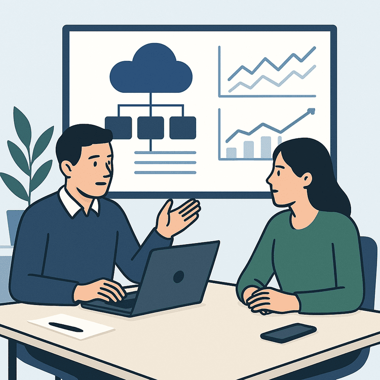 IT Consulting Illustration